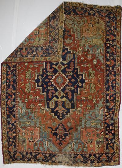 Antique Persian Heriz Rug 85 x 1110 