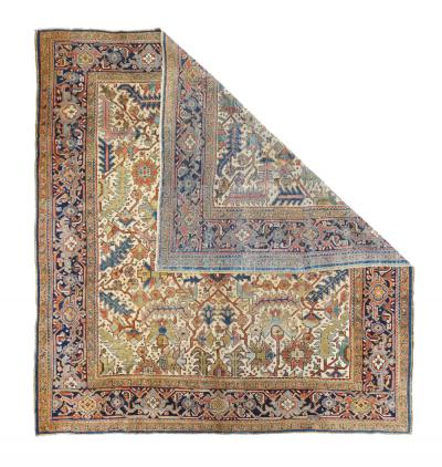 Antique Persian Heriz Rug 85 x 92 