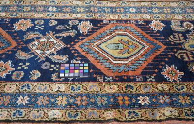 Antique Persian Heriz Runner 34 x 145