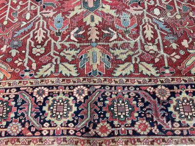 Antique Persian Heriz Serapi Rug 811 x 11 x 7 