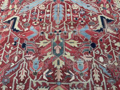 Antique Persian Heriz Serapi Rug 811 x 11 x 7 