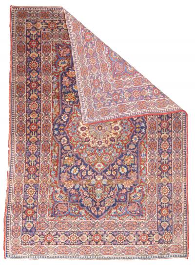 Antique Persian Kashan Rug 40 x 59