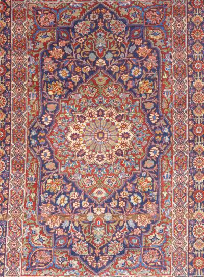 Antique Persian Kashan Rug 40 x 59