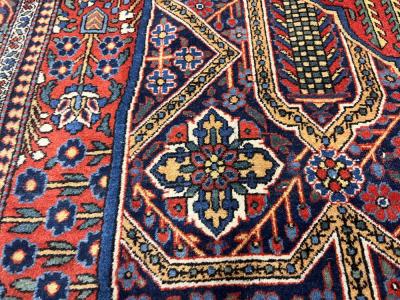 Antique Persian Kashan Rug 44 x 72 