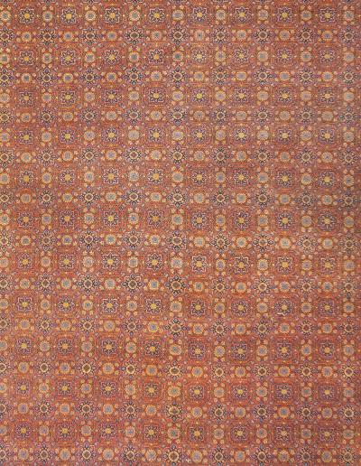 Antique Persian Kashan Rug 7 10 x 10 8 