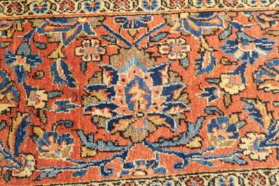 Antique Persian Kashan Rug 8 5 x 11 4 