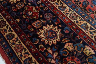 Antique Persian Kashan Rug 9 0 x 14 1 