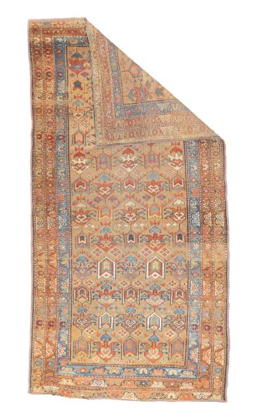 Antique Persian Kurdish Rug 3 5 x 6 9 