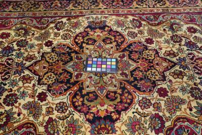 Antique Persian Lavar Kerman Rug 4 4 x 5 10 