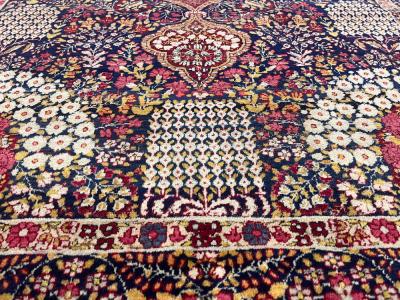 Antique Persian Lavar Kerman Rug 4 6 x 7 5 