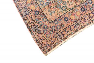 Antique Persian Lavar Kerman Rug 9 6 x 13 5 