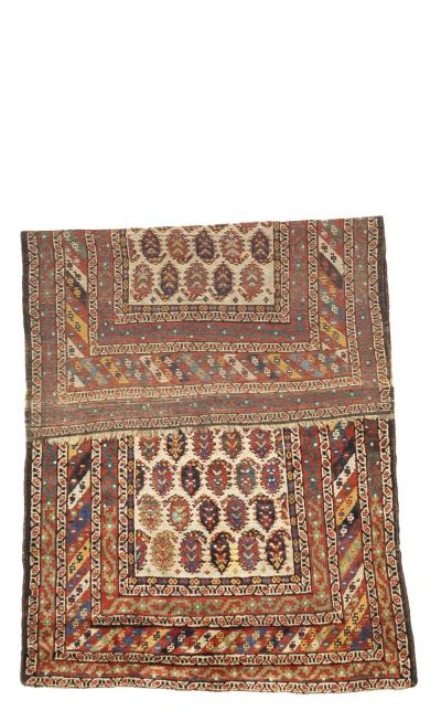 Antique Persian Lori Tribal Rug 36 x 66 