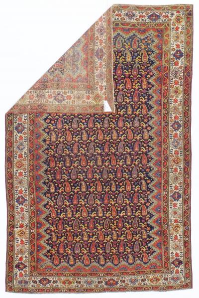 Antique Persian Malayer Rug 4 1 x 6 5 
