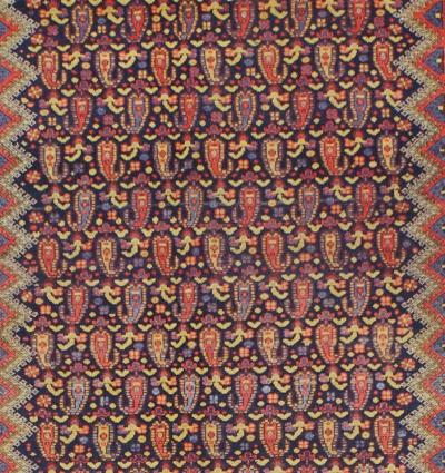 Antique Persian Malayer Rug 4 1 x 6 5 