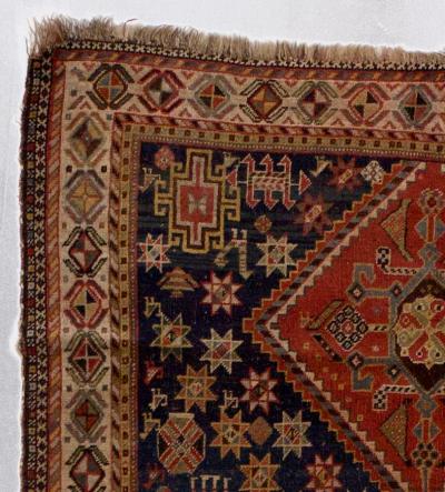 Antique Persian Malayer Rug 4 3 x 6 9 