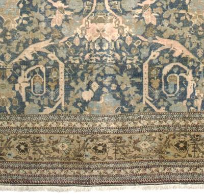 Antique Persian Malayer Rug 7 10 x 10 4 