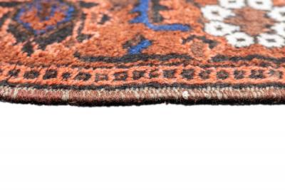 Antique Persian Pictoral Afshar Rug 3 11 x 7 2 