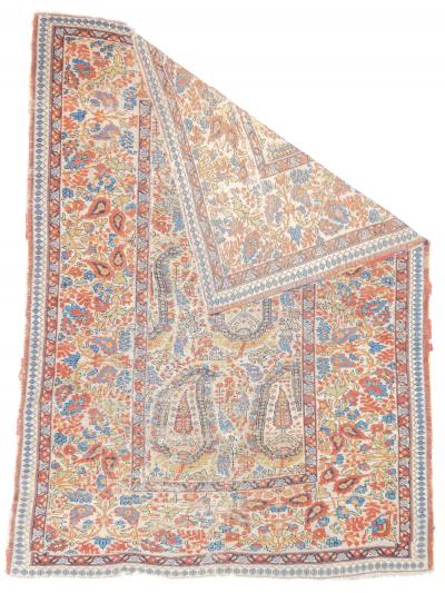 Antique Persian Qashqai Rug 4 0 x 5 5 