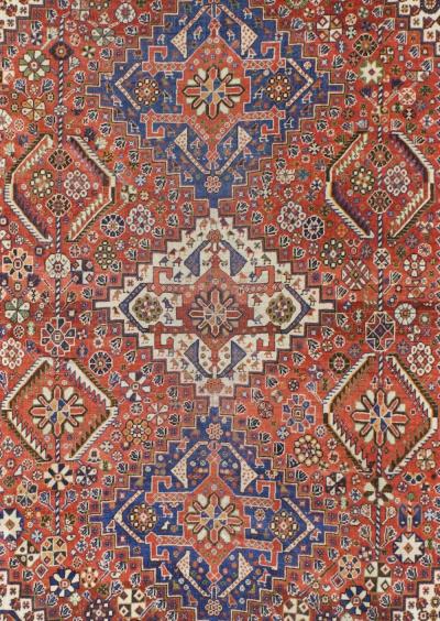 Antique Persian Qashqai Rug 510 x 84 