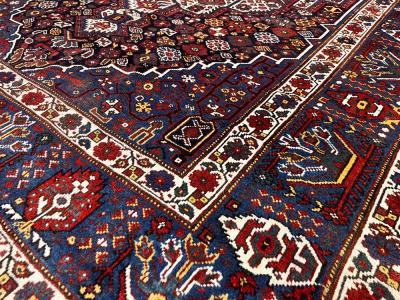 Antique Persian Qashqai Rug 6 x 2 x 8 x 4
