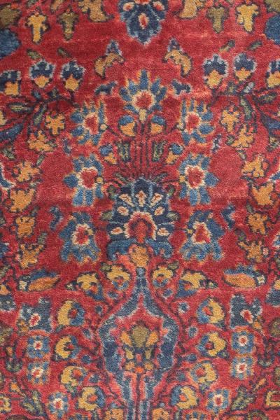 Antique Persian Sarouk Rug 20 x 27