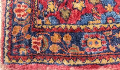 Antique Persian Sarouk Rug 20 x 27