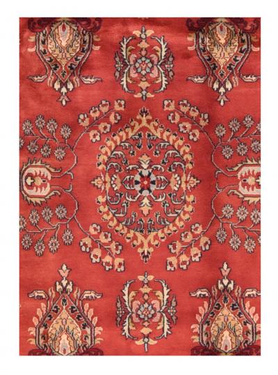Antique Persian Sarouk Rug 5 11 x 9 0 