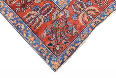 Antique Persian Sarouk Rug 8 8 x 11 8 