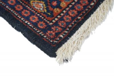 Antique Persian Senneh Rug 3 7 x 4 10 