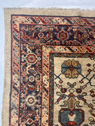 Antique Persian Sultanabad Mahal Rug 7 2 x 10 1 