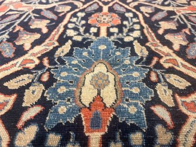 Antique Persian Tabriz Rug 10 10 x 14 0 