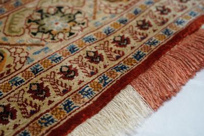 Antique Persian Tabriz Rug 4 0 x 5 8 