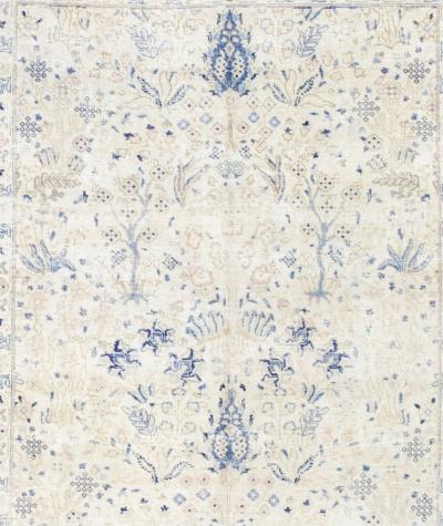 Antique Persian Tabriz Rug 60 x 96