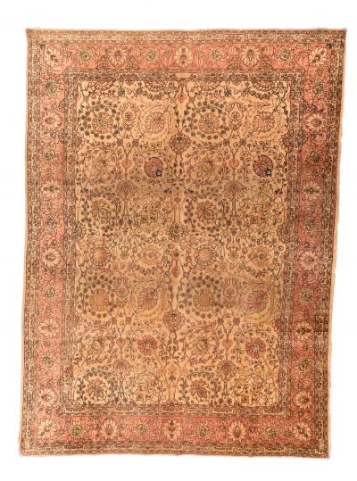 Antique Persian Tabriz Rug 98 x 132