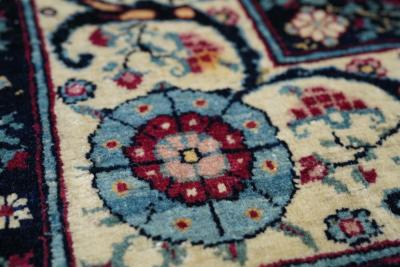 Antique Persian Tehran Rug 4 3 x 6 9 