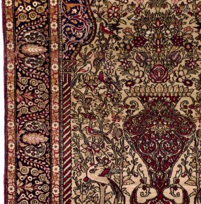 Antique Persian Tehran Rug 4 x 8 x 7 x 0 