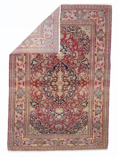 Antique Persian Tehran Rug 47 x 6 x 9