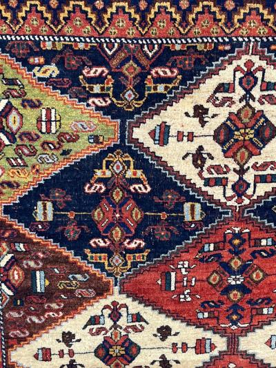 Antique Persian Tribal Afshar Rug 410 x 62 