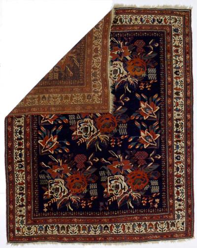 Antique Persian Tribal Afshar Rug 5 2 x 6 6 
