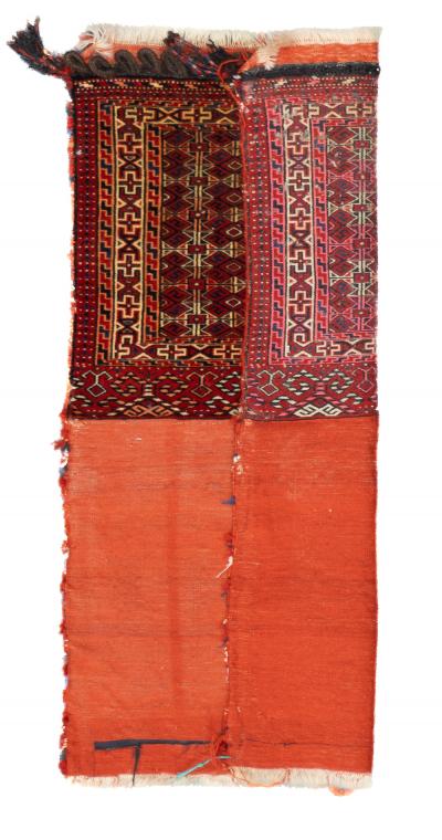 Antique Persian Turkmen Saddle Bag One of pair 22 x 34