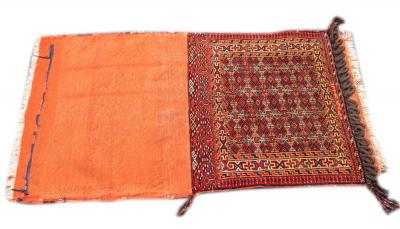 Antique Persian Turkmen Saddle Bag One of pair 22 x 34