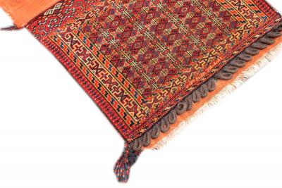 Antique Persian Turkmen Saddle Bag One of pair 22 x 34
