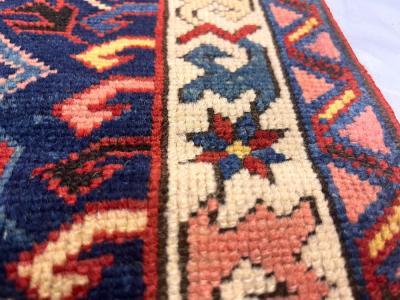 Antique Persian Zehour Rug 29 x 51 