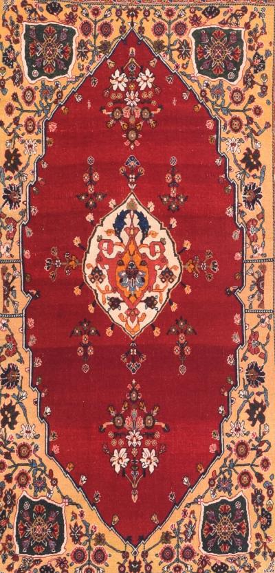Antique Qashqai Rug 2 10 x 5 5 