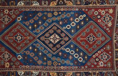 Antique Qashqai Rug 4 1 x 6 10 