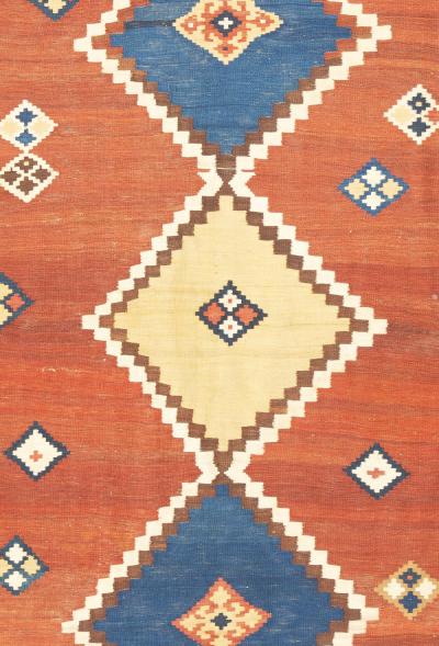 Antique Qashqai Rug 5 3 x 7 10 