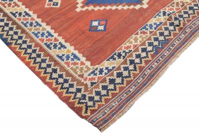 Antique Qashqai Rug 5 3 x 7 10 