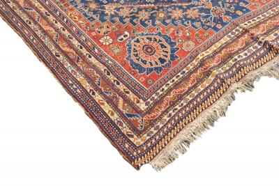 Antique Qashqai Rug 5 4 x 7 10 