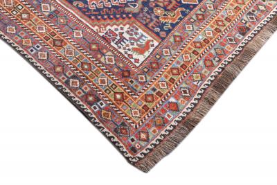 Antique Qashqai Rug 59 x 118