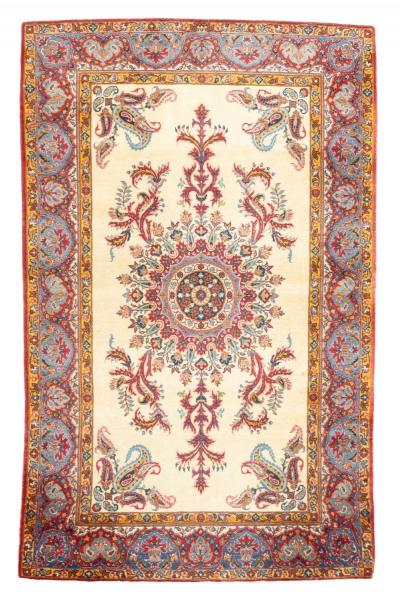Antique Qum Rug 4 5 x 7 1 